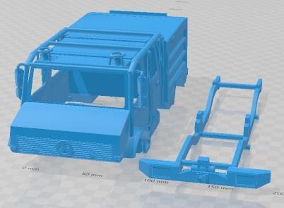 Mercedes Unimog Fire Truck Printable