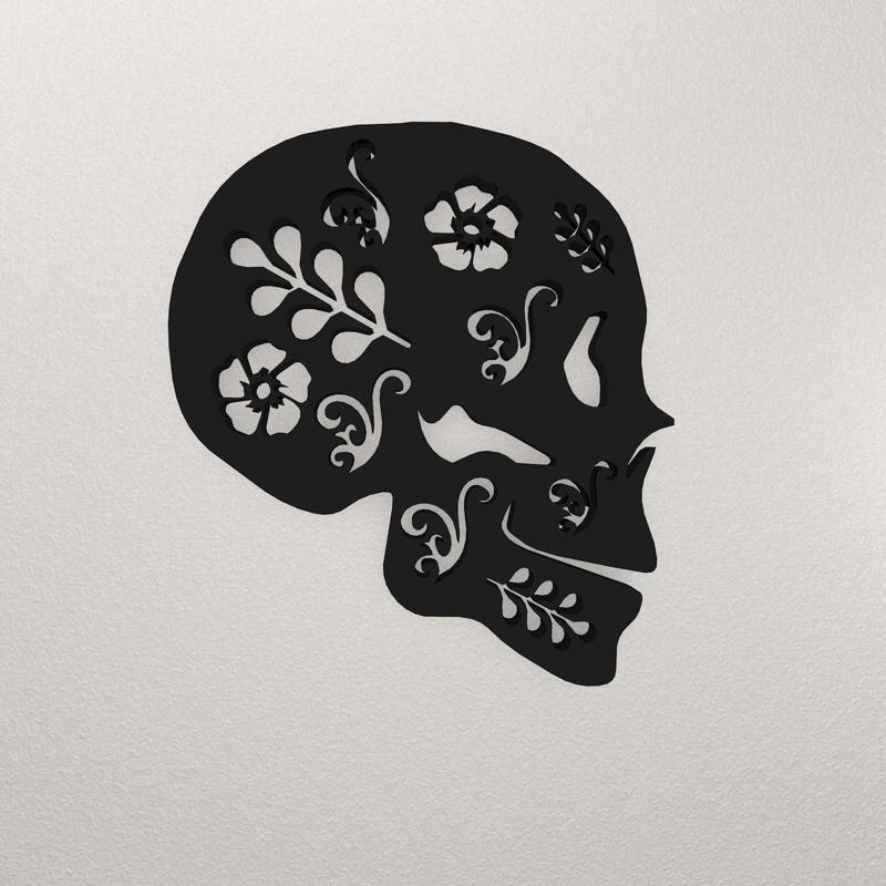 Skull Wall Decoration WANISHI13