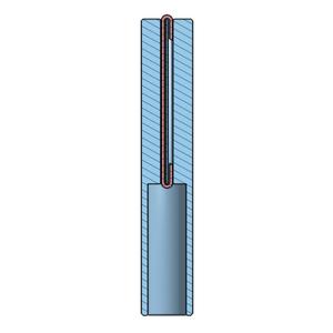 Batterieadapter 1x 18650 zu 3x Baby (C)