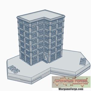 Gothic Building 89 Hex Map Scale HMSG089