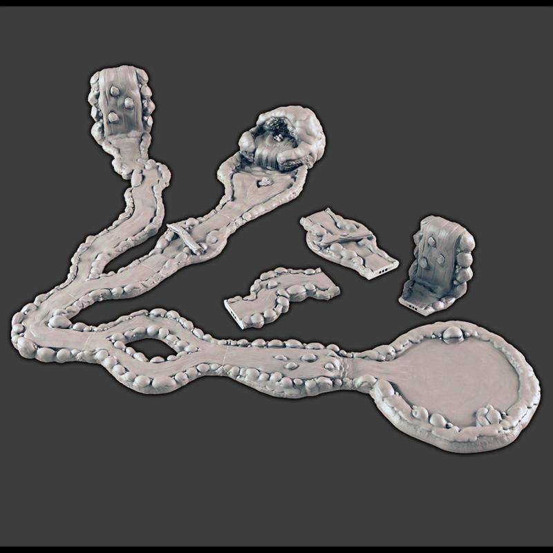 Modular River (Frozen and Regular) [Support-free]