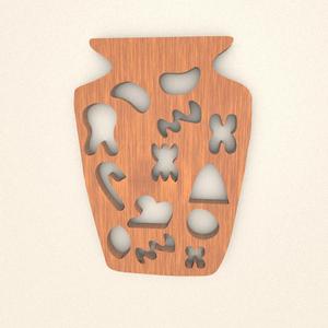 Vase Wall Decoration WAELLISH51