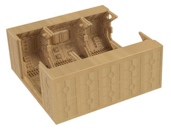 Sci Fi Technical Corridor - Entrance