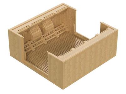 Sci Fi Long Vent Corridor - Straight