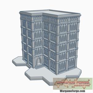 Gothic Building 96 with Hex Base GHB096