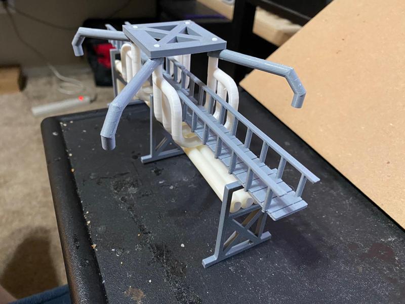 HO Oil Loading Track