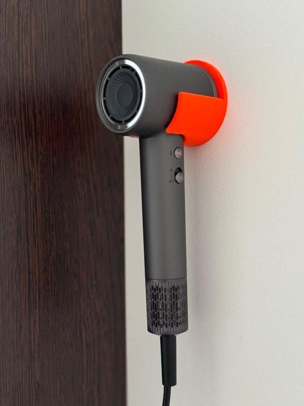 Wall Mount for Medion HD1 Hair Dryer (with Snap-In Feature)