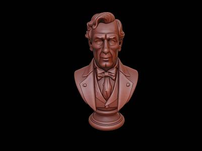 Franklin Pierce Bust