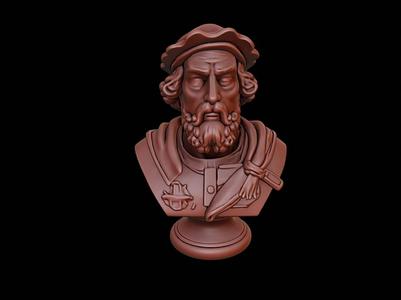 Christopher Columbus Bust