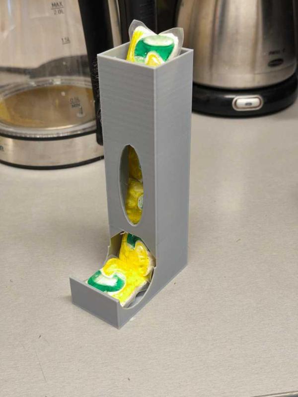 Soft Capsule Dispenser for Dishwasher Pods- antiwet