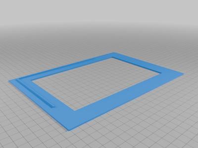 Printing Easel with Trichrome holder [F360 adjustable size]