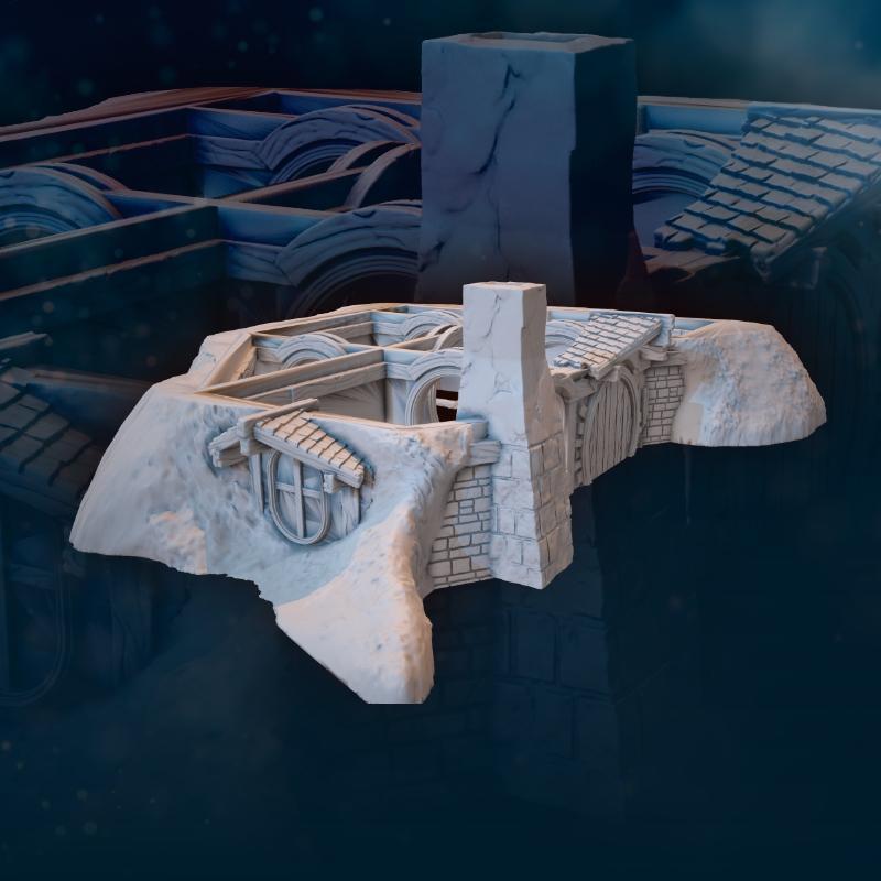 Halfmen Interior Home - Digital | Scenery | Fantasy