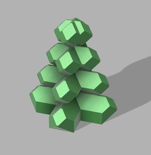 Crystal Tree - 4 Sided Version