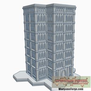 Gothic Building 66 with Hex Base GHB066