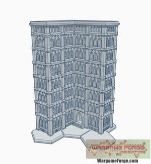 Gothic Building 42 with Hex Base GHB042
