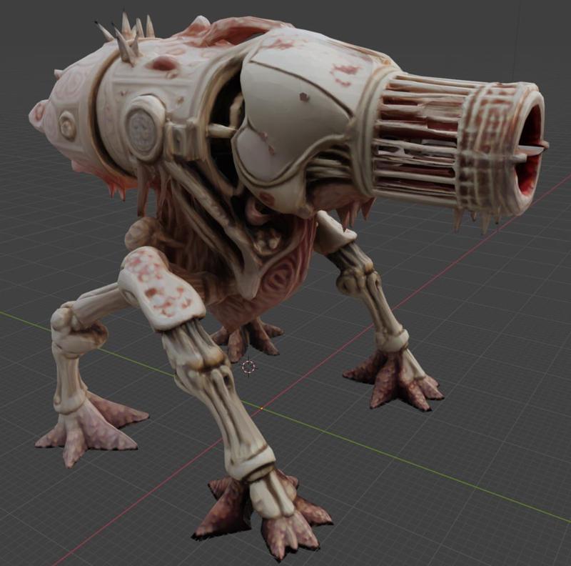 Bone Legions - Golem Artillery 1