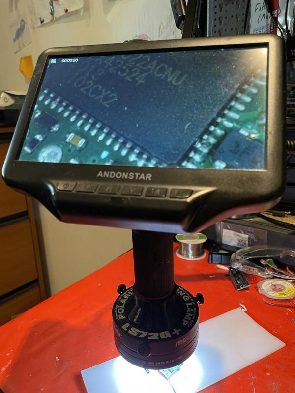 Andonstar AD407, RØDE PSA1, Mechanic LS720+ adapters