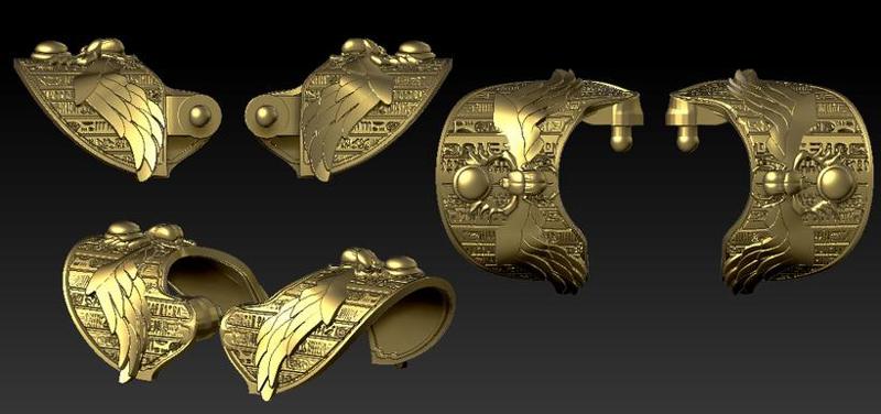 Egyptian gods_Vol 01_Pauldrons