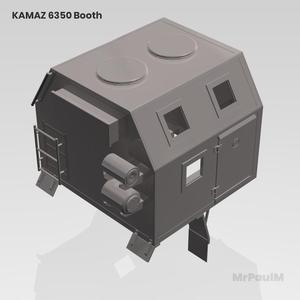 KAMAZ 6350 8x8: Booth