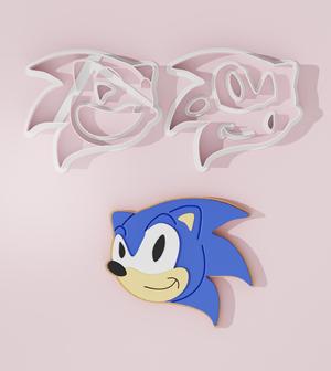 Sonic Inspired #1 Cookie Cutter