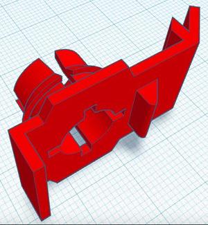 BMW E53 Rear Window Regulator Clip (51357011680)