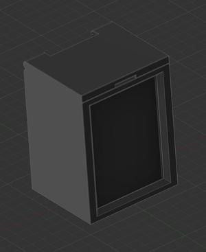 Card Box with Mini Snap Slot