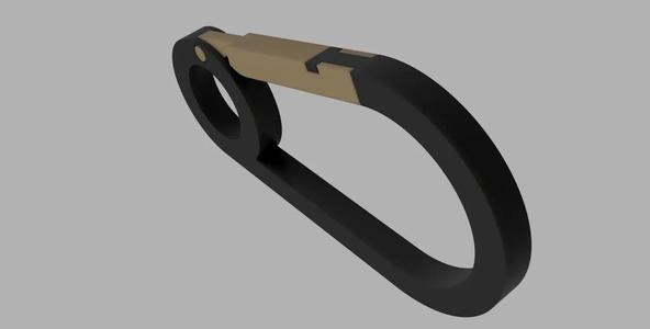 print in place carabiner