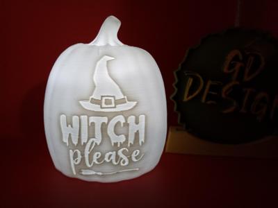 Witch Ver 4 Halloween Pumpkin Lights
