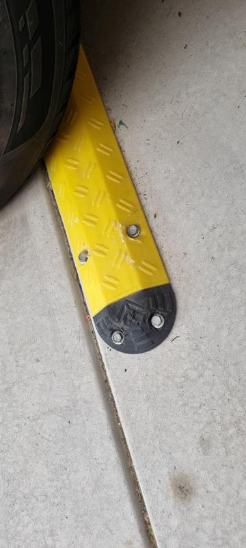 Speed Bump / Hump with room for cable routing