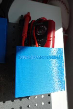 Halterung für Druchgangsprüfer