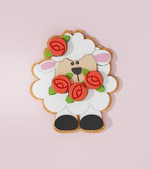 Sheep #4 Cookie Cutter
