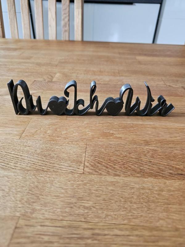 Du Ich Wir Aufsteller