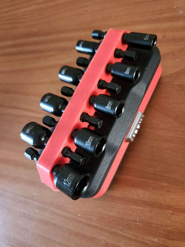 Bit Holder for Harbor Freight Icon Mini Ratchet Meme Tool