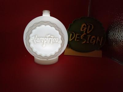 Vampirina CHRISTMAS ORNAMENT TEALIGHT