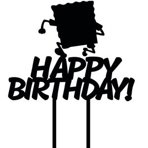 SPONGEBOB CAKE TOPPER