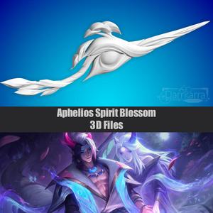Aphelios Spirit Blossom Caliburn League of Legends STL files
