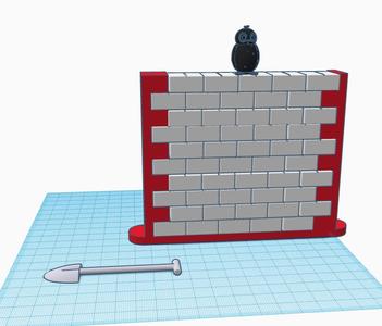 Penguin Pushing Wall Game