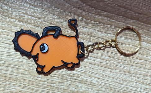 Pochita keychain