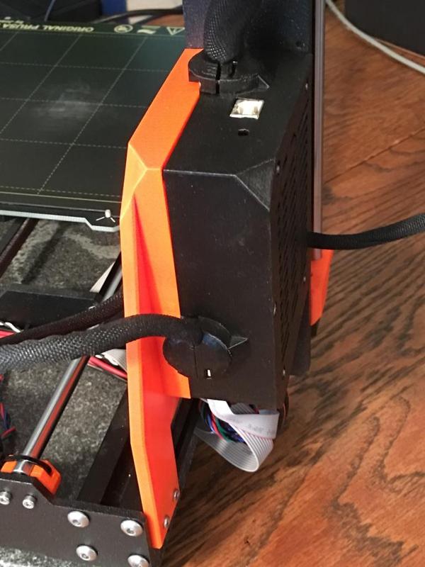 Prusa MK3S+ Frame Brace  - Replaces Einsy Door