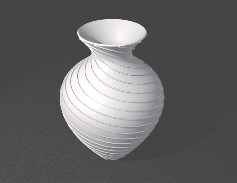 Curved Vase