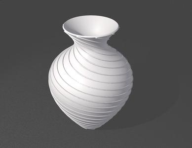 Curved Vase