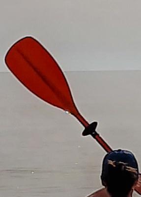 Drip ring for symmetrical 4-part Itiwit kayak paddle