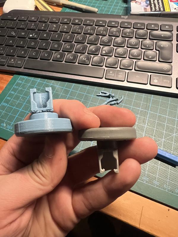 Dish Washer Wheel Ø40x8mm (Print in Place)