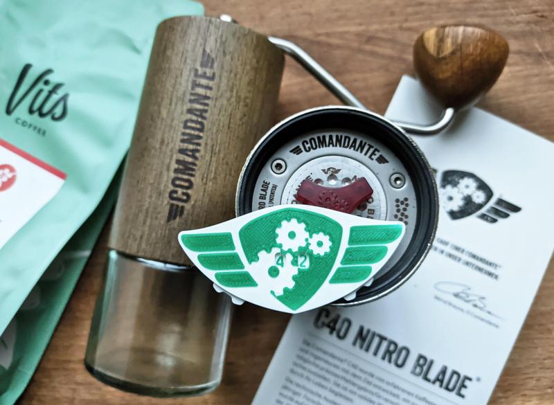 Click Counter for Comandante Coffee Grinder