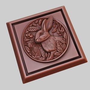 Rabbit Animal 3D Model for CNC Router Laser & 3D Printer