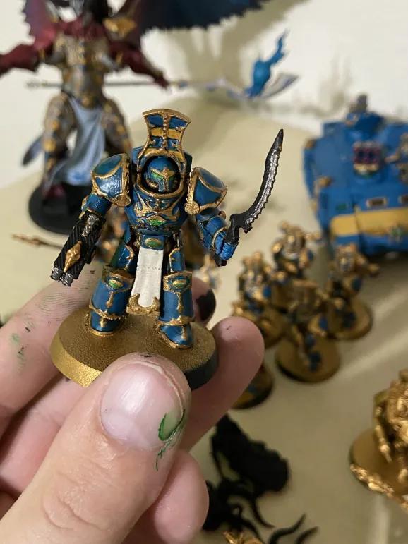 Grimdark Chaotic Scarabaeus Heavy Warriors