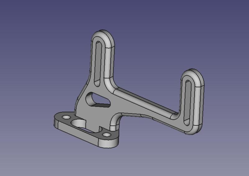 blTouch mount for tenlog TL3D Pro