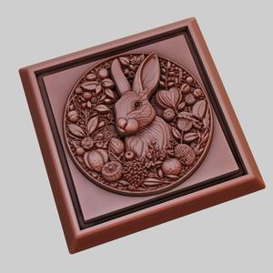Rabbit Animal 3D Model for CNC Router Laser & 3D Printer