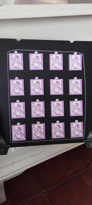 Beauty salon keychain