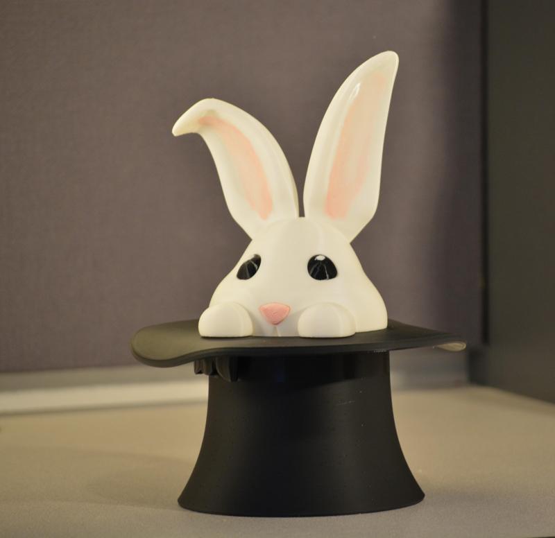 Bunny Hat - Single and Multi-material - For magicians